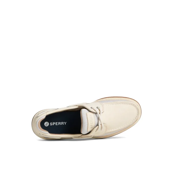 Sperry Shoes | Boat Shoes^Surveyor 2-Eye Boat Shoe White