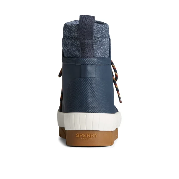 torrent_rubber_lace_up_bo_3.webp Sperry Duck & Rain Boots | Boots^Torrent Rubber Lace Up Boot Navy