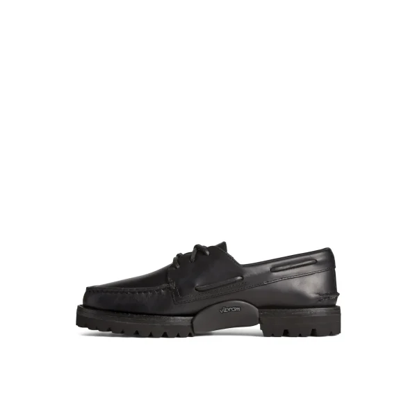 unisex_authentic_original_1-2.webp Sperry Shoes | Boat Shoes^Unisex Authentic Original 3-Eye Vibram Boat Shoe Black